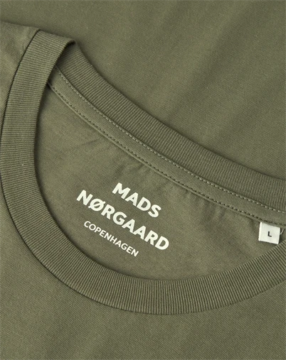 Mads Nørgaard - Fine Jersey Thor T-Shirt - Army 